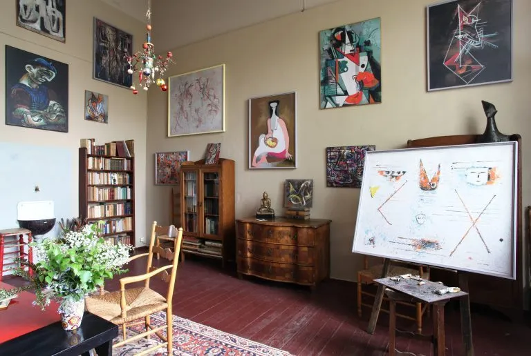 Durchs Atelier der Künstlerin Jeanne Mammen